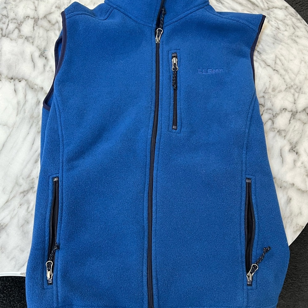 men's small llbean vest